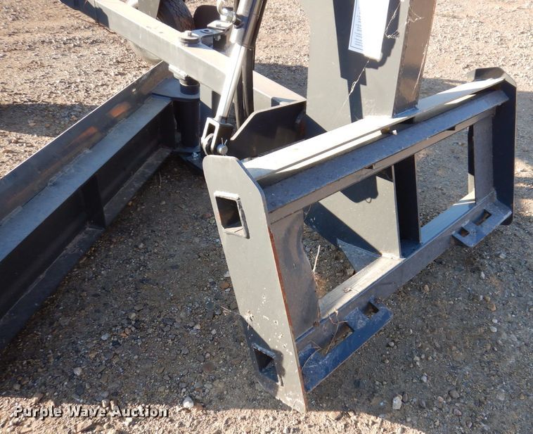 image for item JL9844 Land Honor  96"W skid steer grader