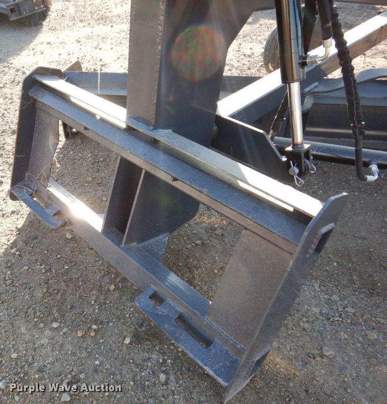 image for item JL9844 Land Honor  96"W skid steer grader