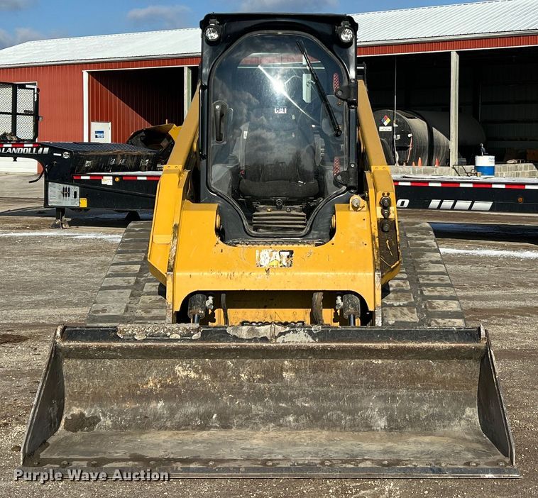 image for item JU9864 2017 Caterpillar 289D  tracked skid steer loader