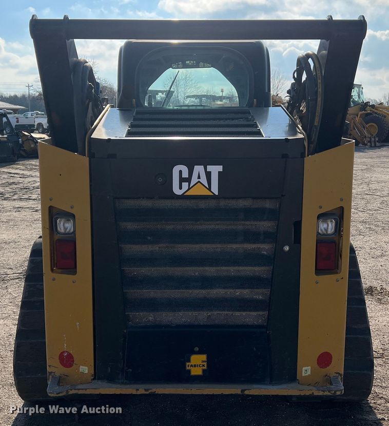 image for item JU9864 2017 Caterpillar 289D  tracked skid steer loader