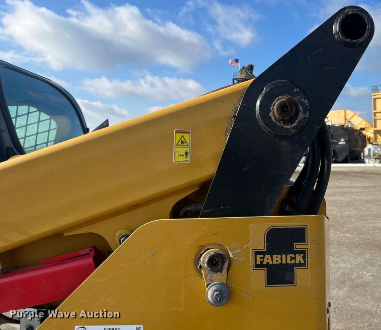 image for item JU9864 2017 Caterpillar 289D  tracked skid steer loader