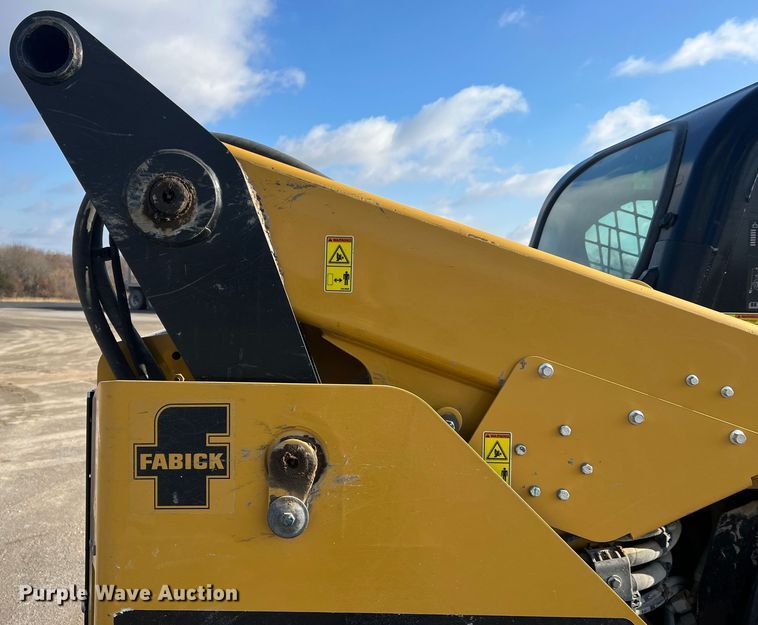 image for item JU9864 2017 Caterpillar 289D  tracked skid steer loader