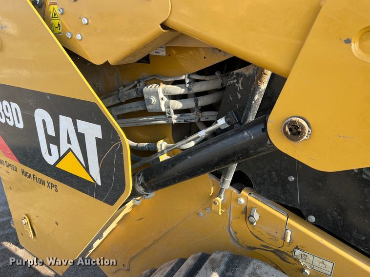 image for item JU9864 2017 Caterpillar 289D  tracked skid steer loader