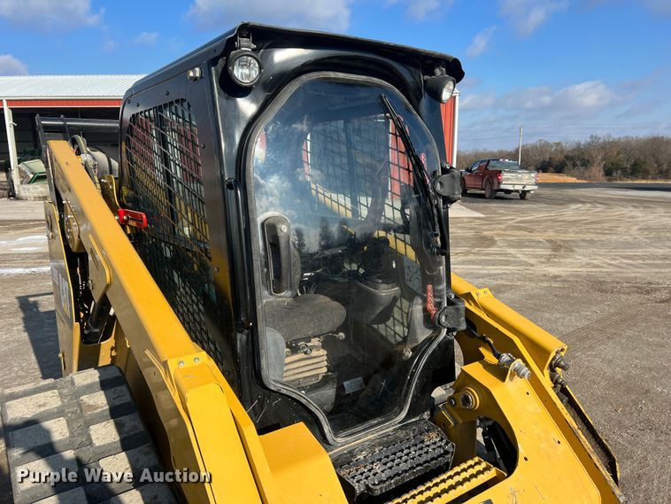 image for item JU9864 2017 Caterpillar 289D  tracked skid steer loader