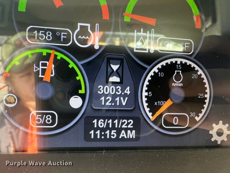 image for item JU9864 2017 Caterpillar 289D  tracked skid steer loader