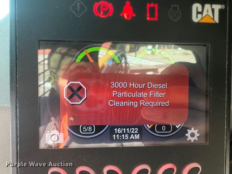 image for item JU9864 2017 Caterpillar 289D  tracked skid steer loader