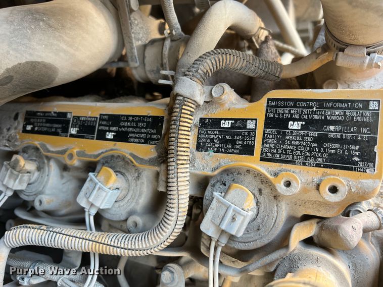 image for item JU9864 2017 Caterpillar 289D  tracked skid steer loader