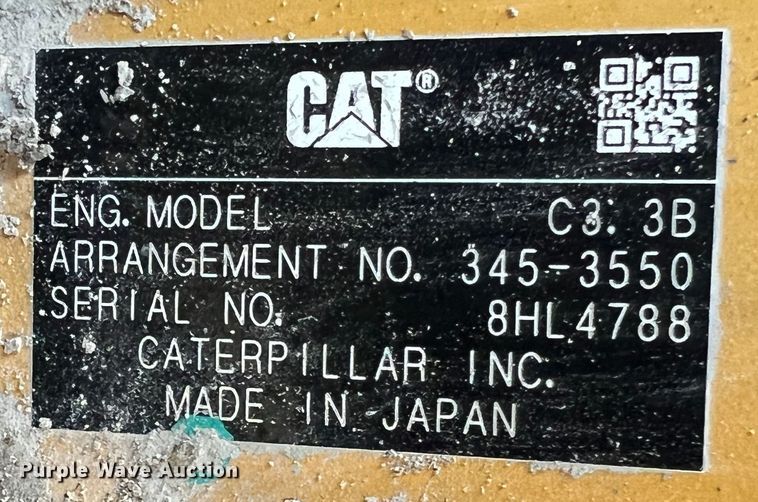 image for item JU9864 2017 Caterpillar 289D  tracked skid steer loader