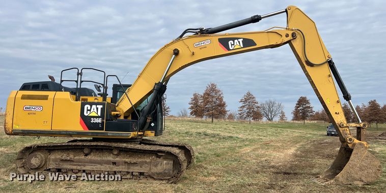 image for item JU9868 2012 Caterpillar 336E L  excavator