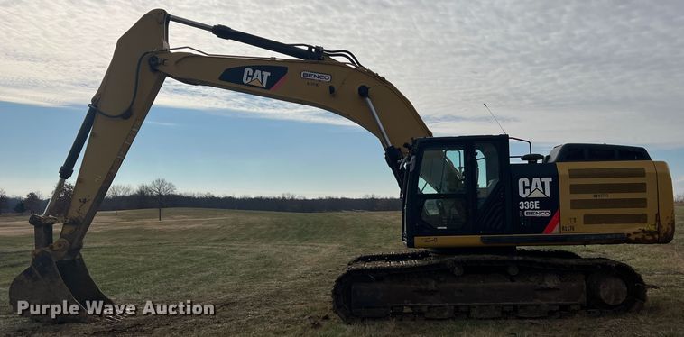 image for item JU9868 2012 Caterpillar 336E L  excavator