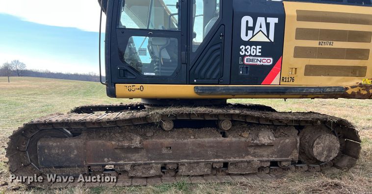 image for item JU9868 2012 Caterpillar 336E L  excavator