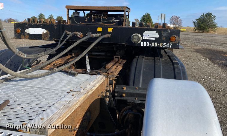 image for item JW9291 2013 Ledwell LW48-HT2-10-PB  drop deck equipment trailer