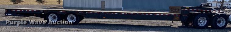 image for item JW9291 2013 Ledwell LW48-HT2-10-PB  drop deck equipment trailer
