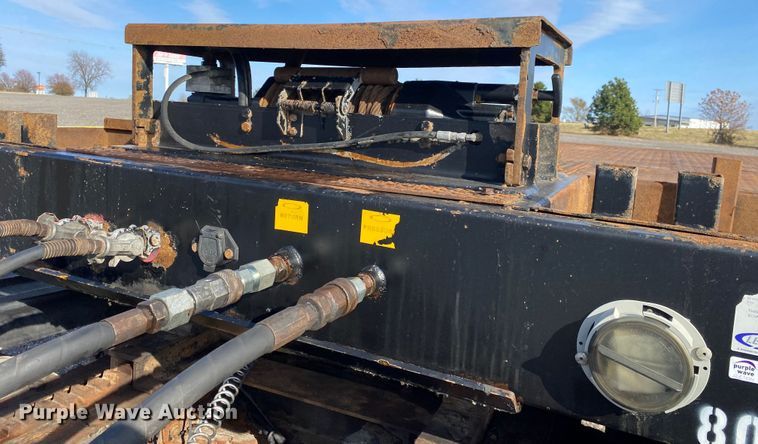 image for item JW9291 2013 Ledwell LW48-HT2-10-PB  drop deck equipment trailer