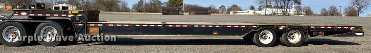 image for item JW9291 2013 Ledwell LW48-HT2-10-PB  drop deck equipment trailer