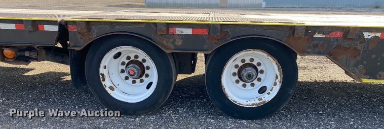 image for item JW9291 2013 Ledwell LW48-HT2-10-PB  drop deck equipment trailer