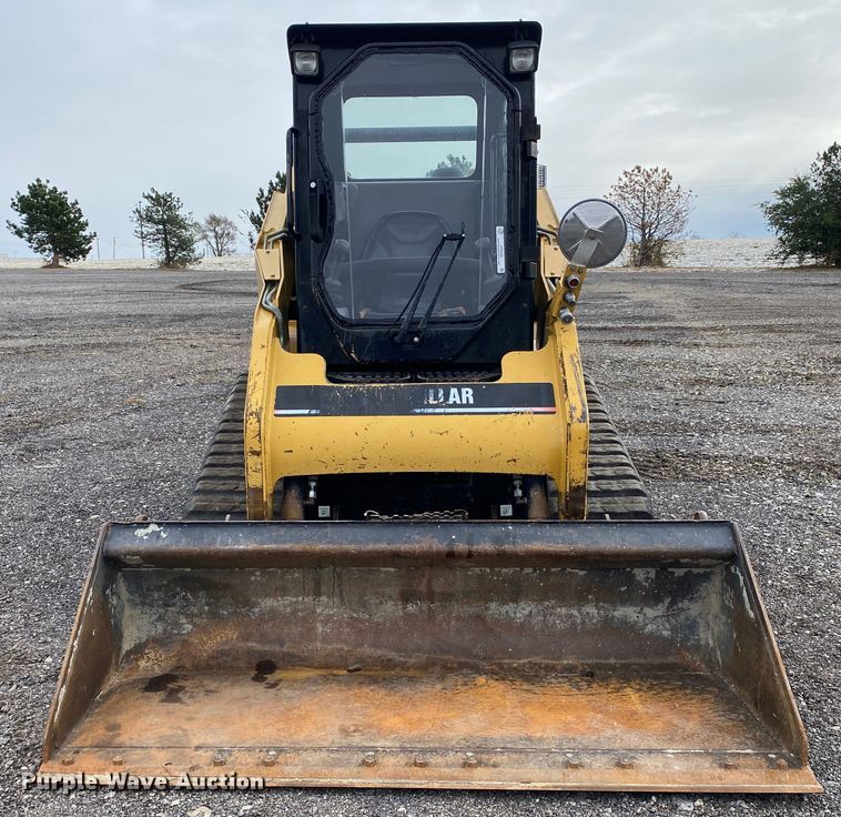 image for item JW9306 2007 Caterpillar 257B  tracked skid steer loader