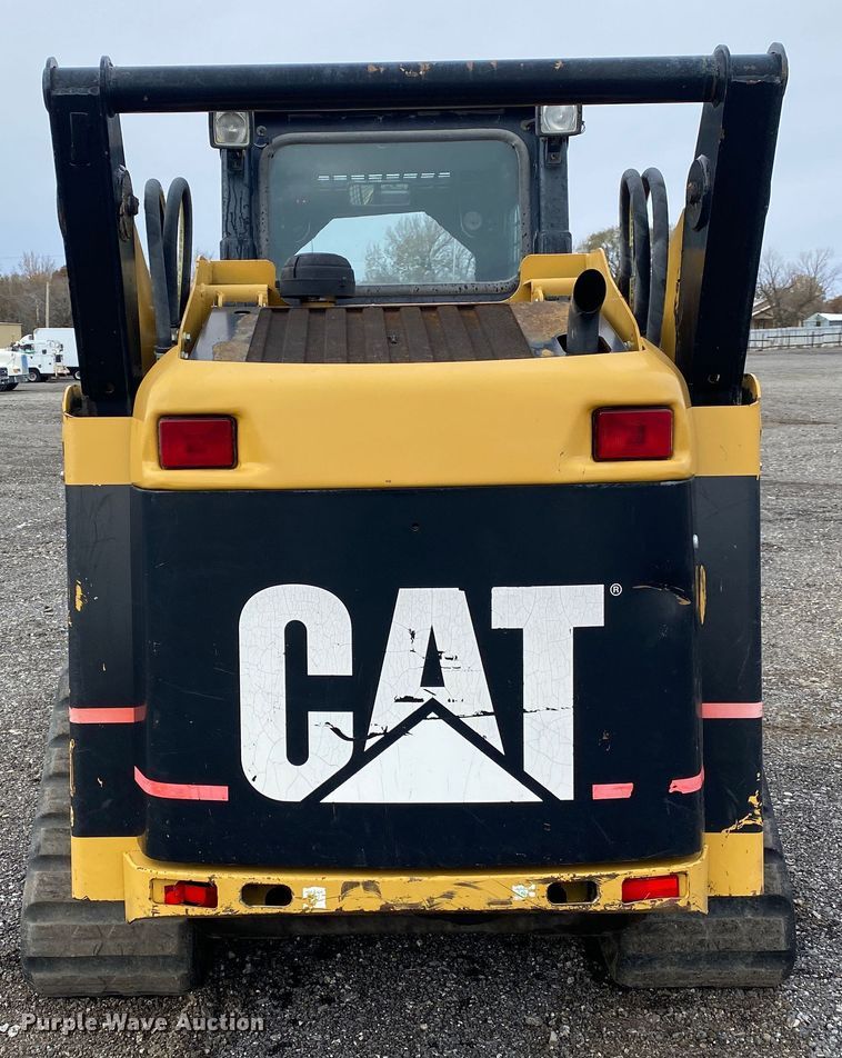 image for item JW9306 2007 Caterpillar 257B  tracked skid steer loader