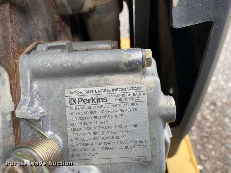 image for item JW9306 2007 Caterpillar 257B  tracked skid steer loader