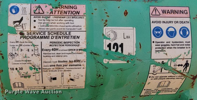 image for item KB9932 2020 Montabert V1800  breaker