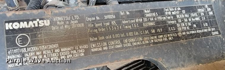 image for item KB9933 2012 Komatsu D65WX-17  dozer