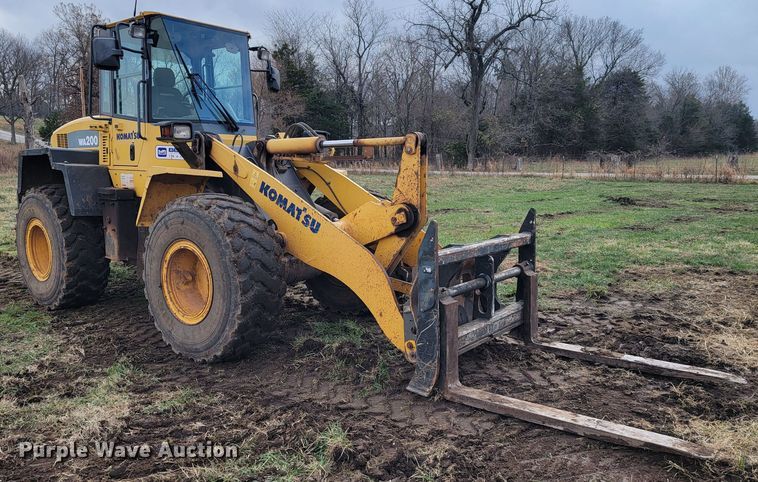 image for item KB9939 2007 Komatsu WA200-5  wheel loader
