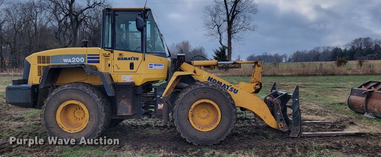 image for item KB9939 2007 Komatsu WA200-5  wheel loader