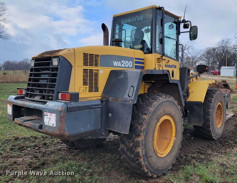 image for item KB9939 2007 Komatsu WA200-5  wheel loader
