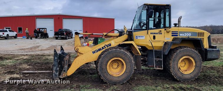 image for item KB9939 2007 Komatsu WA200-5  wheel loader