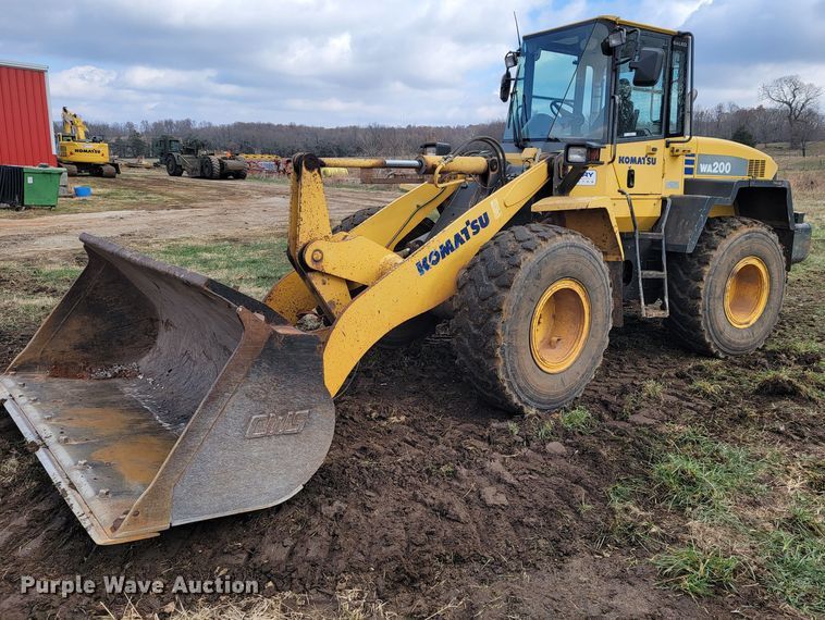 image for item KB9939 2007 Komatsu WA200-5  wheel loader