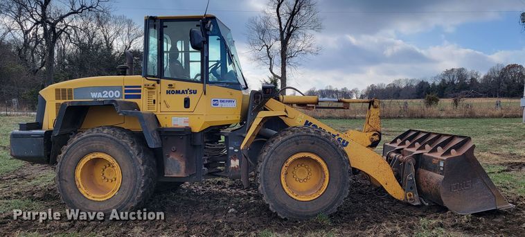 image for item KB9939 2007 Komatsu WA200-5  wheel loader