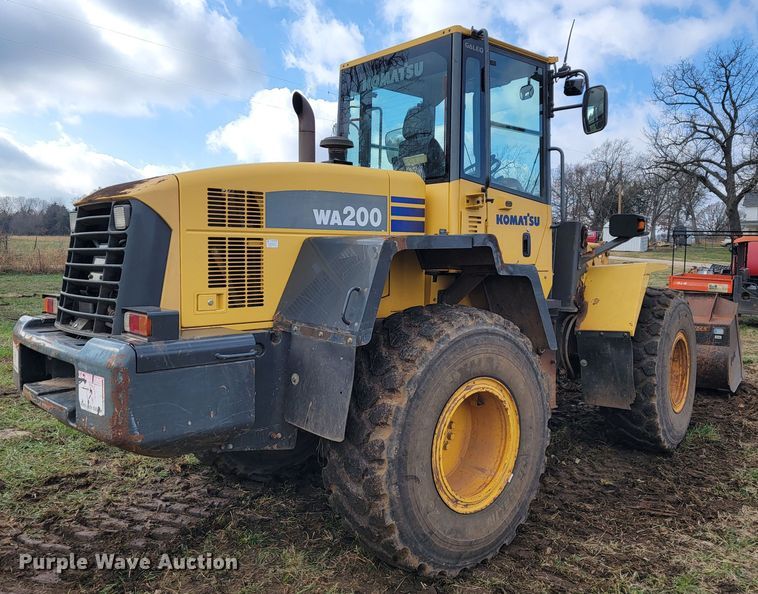 image for item KB9939 2007 Komatsu WA200-5  wheel loader