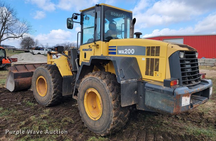 image for item KB9939 2007 Komatsu WA200-5  wheel loader