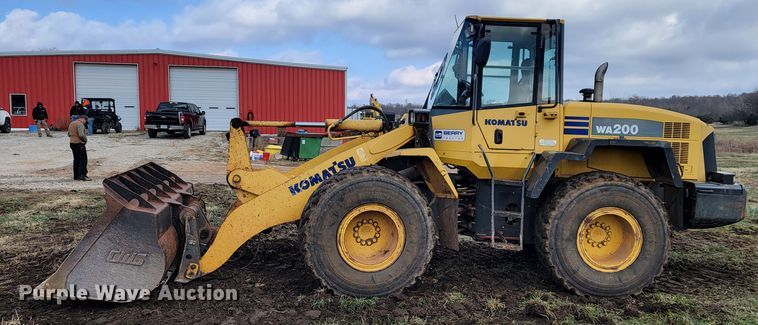 image for item KB9939 2007 Komatsu WA200-5  wheel loader