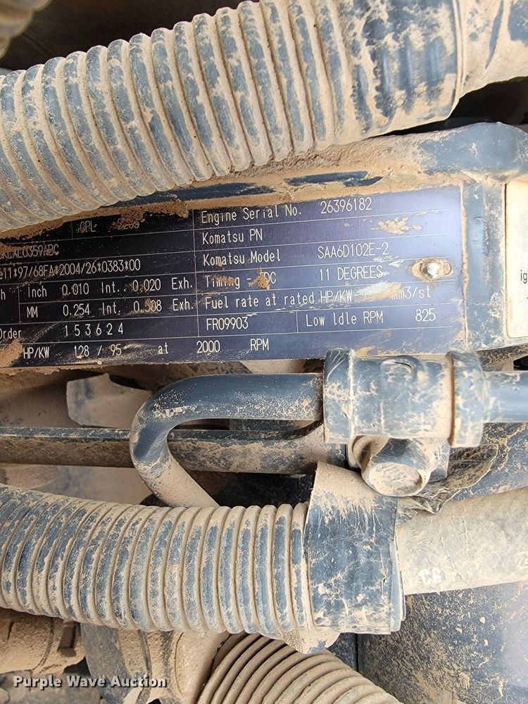 image for item KB9939 2007 Komatsu WA200-5  wheel loader