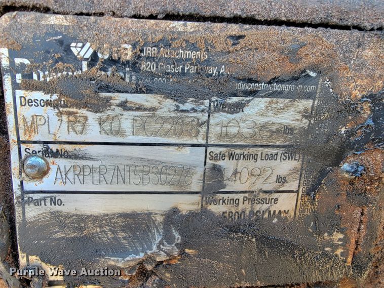 image for item KB9940 2018 Komatsu PC238USLC-11  excavator