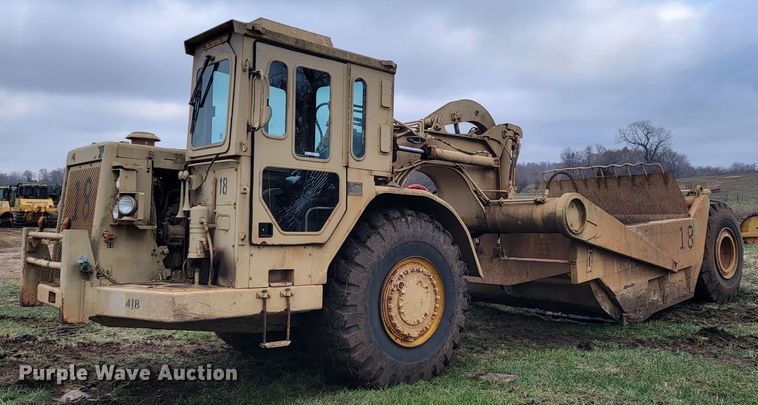 image for item KB9941 1985 Caterpillar 621B  conventional scraper