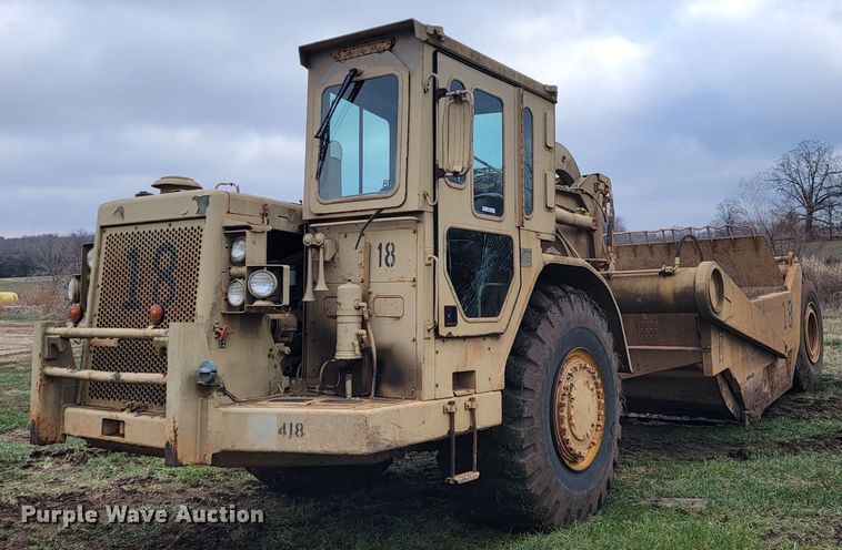 image for item KB9941 1985 Caterpillar 621B  conventional scraper