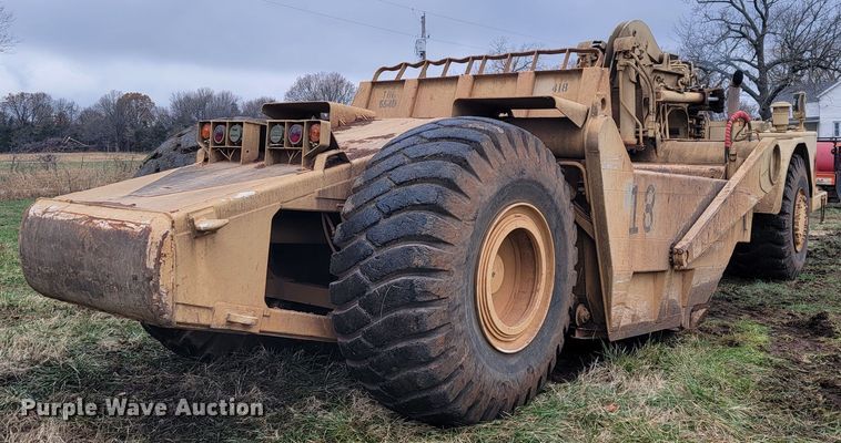 image for item KB9941 1985 Caterpillar 621B  conventional scraper