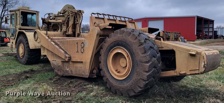 image for item KB9941 1985 Caterpillar 621B  conventional scraper