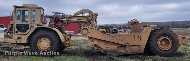 image for item KB9941 1985 Caterpillar 621B  conventional scraper