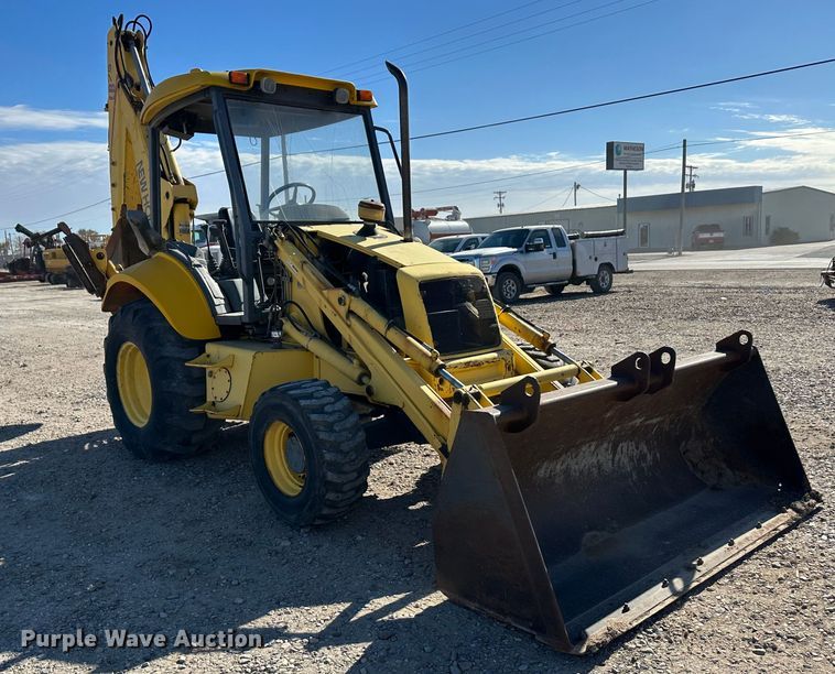 image for item KC9395 2000 New Holland LB75  backhoe