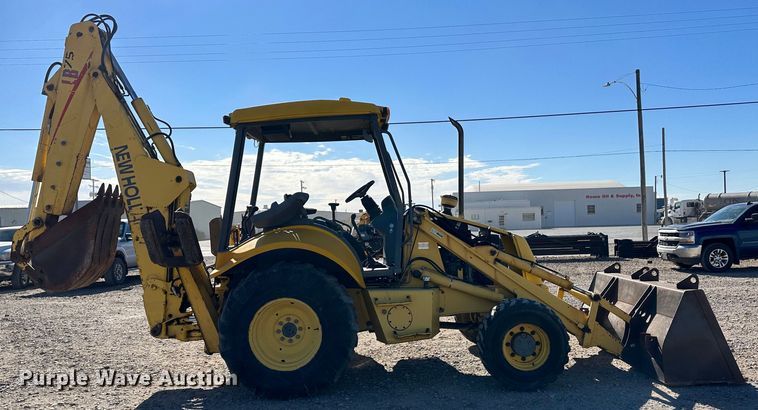 image for item KC9395 2000 New Holland LB75  backhoe