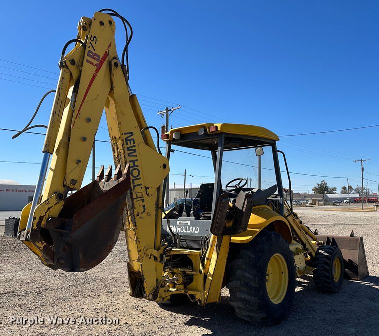 image for item KC9395 2000 New Holland LB75  backhoe