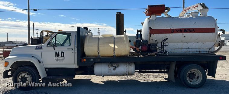 image for item KC9397 1996 Ford F700  vacuum truck