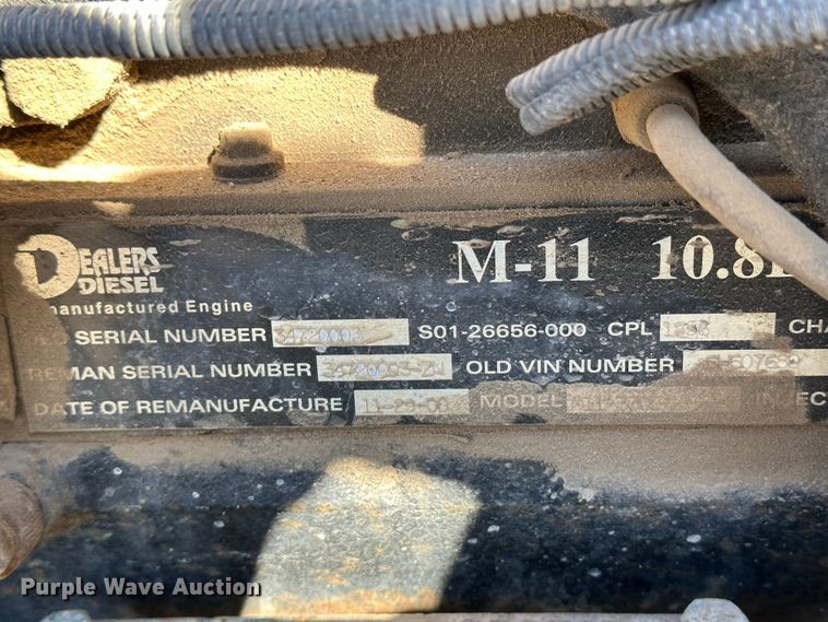 image for item KC9398 2001 Freightliner FLS112  vacuum truck