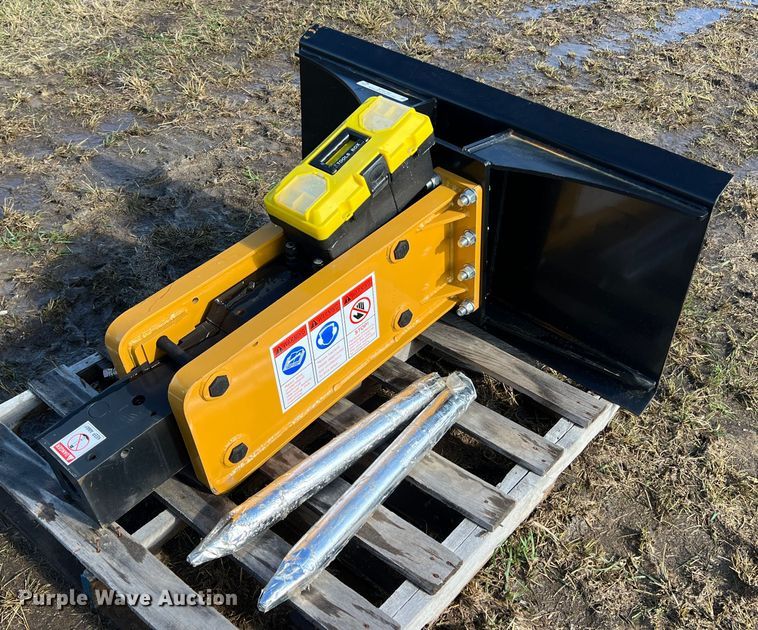 image for item KF9740 2022 Agrotk 680  skid steer breaker
