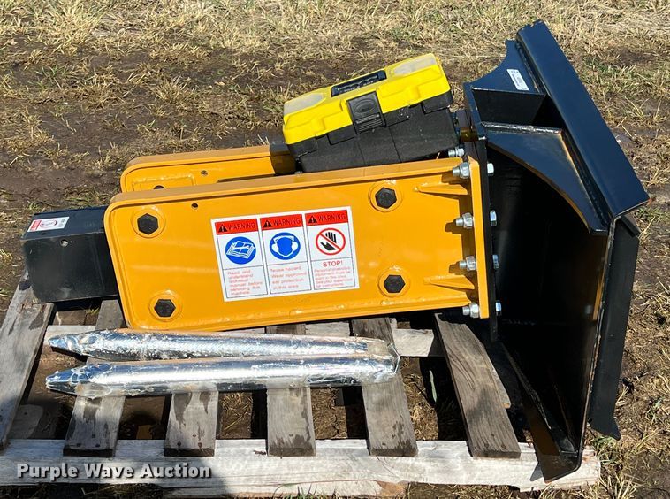 image for item KF9740 2022 Agrotk 680  skid steer breaker