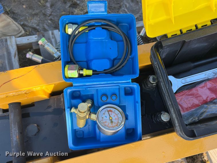 image for item KF9740 2022 Agrotk 680  skid steer breaker