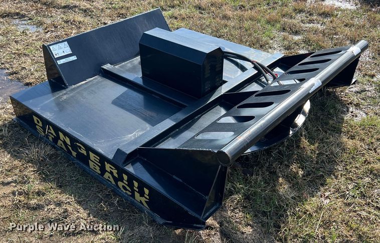 image for item KF9741 Mower King  72" W skid steer rotary mower
